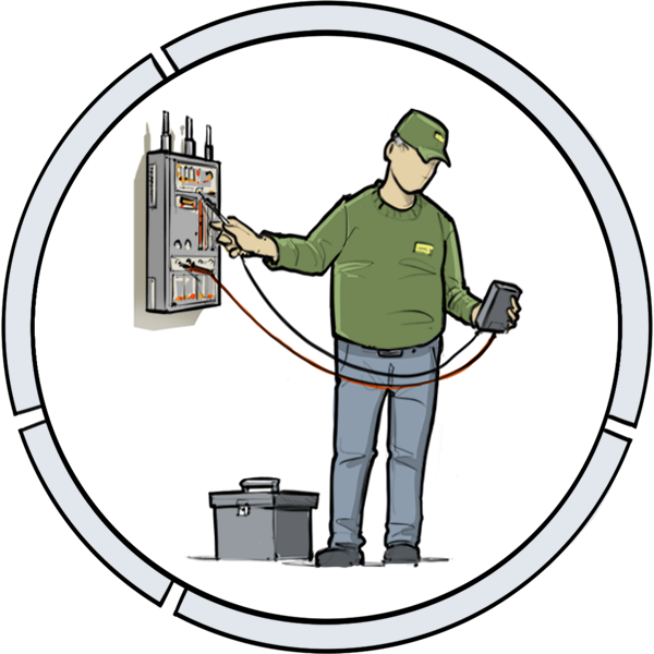 Service monteur E-installatie